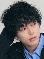 フィフス 原宿(fifth) 原宿ルーズパーマメンズカットシャドウパーママッシュウルフ30代