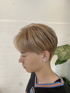 リバード(reverd) センターパート/ミルクティーベージュ