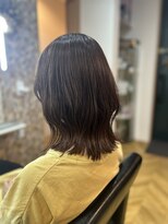カラン(hair design Kraan)&nbsp;ミディアムボブ