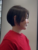 エリマ 武蔵小杉(elima)&nbsp;武蔵小杉大人ショートボブ透明感白髪ぼかしカラー小顔ボブ30代