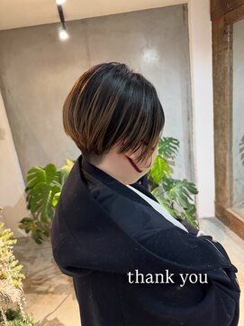 【栗本浩司】刈り上げショート