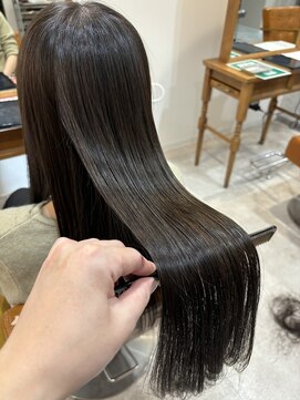 髪質改善酸性ストレート