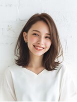e.m.a プレミアムビューティーサロン 栄駅店(e.m.a PREMIUM BEAUTY SALON) レイヤーカット/イメチェン/外ハネボブ/美髪/ワイドバング/髪型