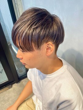 アコ(Aco) メンズハイライト/上品ハイライト/マッシュショート