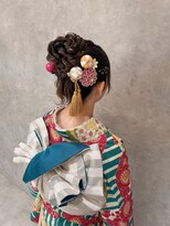 ブレス 横浜(bless)&nbsp;お団子ヘア/ヘアセット/成人式