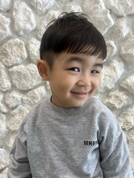 モアナ バイ ヘッドライト 沖縄東崎店(Moana by HEADLIGHT) Moana[東崎]#キッズカット#キッズスマイルカット