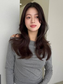 ソヨン 奈良店(SOYON) 《SOYON》レイヤーカットウォームブラウン トレンドカット