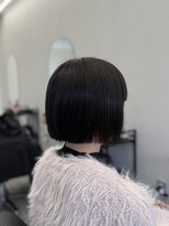 アイスプロドバイブルーム 木更津店(ice prod by bloom) 着物ヘア/ダークアッシュ/ミディアムレイヤーカット/木更津