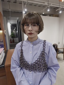 ベンジー 中目黒店(benji) まろやかベージュカラー