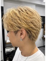 メゾン 吉祥寺北口(MAISON) ブロンドカラー×ブリーチ×フェザーカット