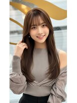 エクラート イーリス 高田馬場店(ECLART IriS) シースルーバングのナチュラルロング