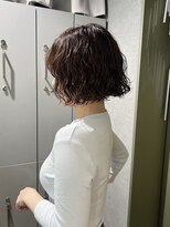 リラス 博多(rilas)&nbsp;お手入れ楽々　ミニボブ　パーマスタイル　ボブパーマ