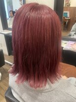 ヘアーサロン ソピアー(Hair salon Sophia)&nbsp;外ハネレッド系カラー