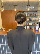 クレーデ 姪浜店(Crede)&nbsp;すっきりカッチリタイトカチモリ☆