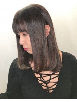 ステア メゾン(stir maison) 艶モードミディ☆グレージュ MAKOTO