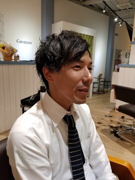 ヘアーメイク コラソン(hair make corazon) 似合わせカットメルティカラー着物フェミニンロング