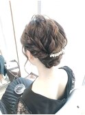 大人シニヨンアレンジ【ヘアアレンジ　立川/八王子/立川南/袴】