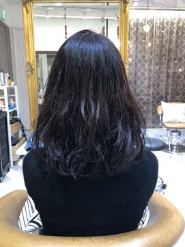 ロンドアベニール 北千住(Lond avenir) namie お客様スタイル×ゆるふわ低音デジタルパーマ