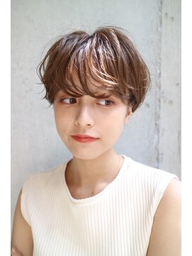 ダヴィン 中目黒(DaVin) 【DaVin中目黒】ウェーブパーマ くびれショート 20代30代40代☆