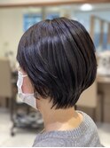 トップふんわりパーマショート