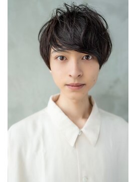 ケアリー 武蔵小杉(Carelly) ビジネスツーブロックOK★かき上げトランクスヘアくせ毛風パーマ