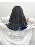【ALIVE吉祥寺】ブルーブラック＊グラデーション夏