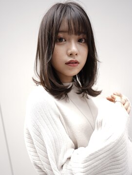 エル 横浜(eL) 【eL 横浜】シースルー　ひし形　ワンカール　ミディ　(大島)