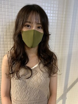 チャフ ヘアーアンドネイル(CHAFF hair&nail) ミディアムレイヤーパーマ