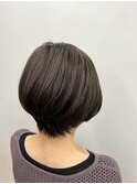 ふんわり大人ショート☆束感ショート30代40代50代60代70代