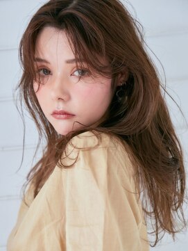 リトル 所沢(little) 大人前髪 × ラフウェーブ