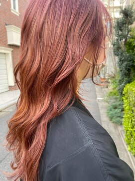 バズ(BUZZ) 光に透けるバイオレットピンク/ブリーチ【BUZZ藤原あかり】