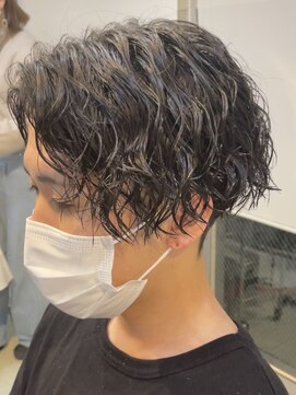 フィフス 原宿(fifth) 波巻きスパイラルツイストスパイラルパーマツーブロックマンバン