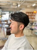 大人メンズツーブロック