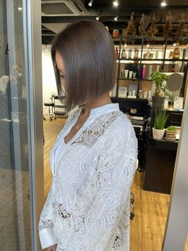 アルカナ 原宿表参道(ARCANA) ベージュ ミルクティーベージュ グレージュ ボブ