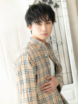 トニーアンドガイメン ホテル京阪仙台店(TONI&GUY MEN) 不揃いな毛束が生み出す万能レイヤーマッシュヘアa仙台