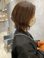 フレームプラス 御堂筋難波店(FRAME +)&nbsp;外はねくびれボブ