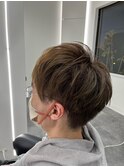メンズ白髪ぼかしハイライト