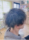 メンズツイストパーマスタイル