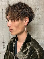 アルフレッド 平針店(alfRed)&nbsp;外国人風ツイストスパイラルマッシュパーマ　ツーブロック