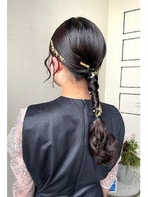 ホワイトルーム(White Room) 金箔 × hair arrange