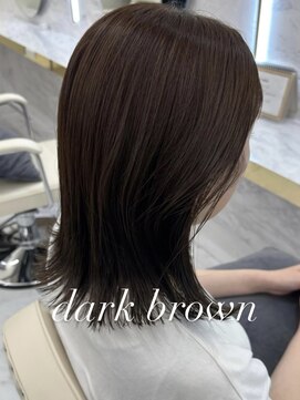 シェノン サントル(CHAINON CENTRE) グレージュカラー/シルキーベージュ/斜めバング[梅田/大阪]