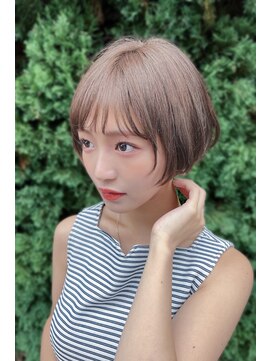 クーエフー(coo et fuu) 10代20代30代40代50代 前髪　ミルクティーベージュ　藤沢