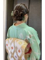 キーポイント(K Point)&nbsp;【ママさんのお宮参りに♪】カールシニヨン