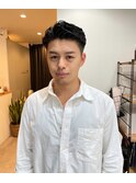 メンズパーマ ビジネスヘア