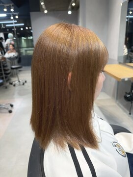 エイト 横浜店(EIGHT) ブリーチなしダブルカラー ミルクティー