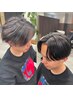 【メンズ】カット＋曲がる縮毛矯正 ￥18,000～