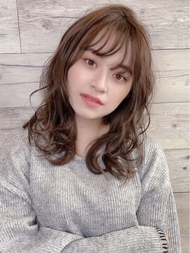 ニスル 上尾店(NISURU) 似合わせカット/大人ガーリー/ダークアッシュ/着物/上尾/上尾駅