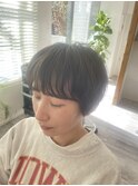 【ショート】【癖毛風】ワンカールショート