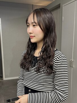 リブロ(LiBro) メルティーカラー大人ガーリーフェミニンロングデジタルパーマ