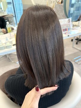 グーフィートーキョー 銀座(Goofy Tokyo) 酸熱トリートメント/艶カラー/チョコレートブラウン/